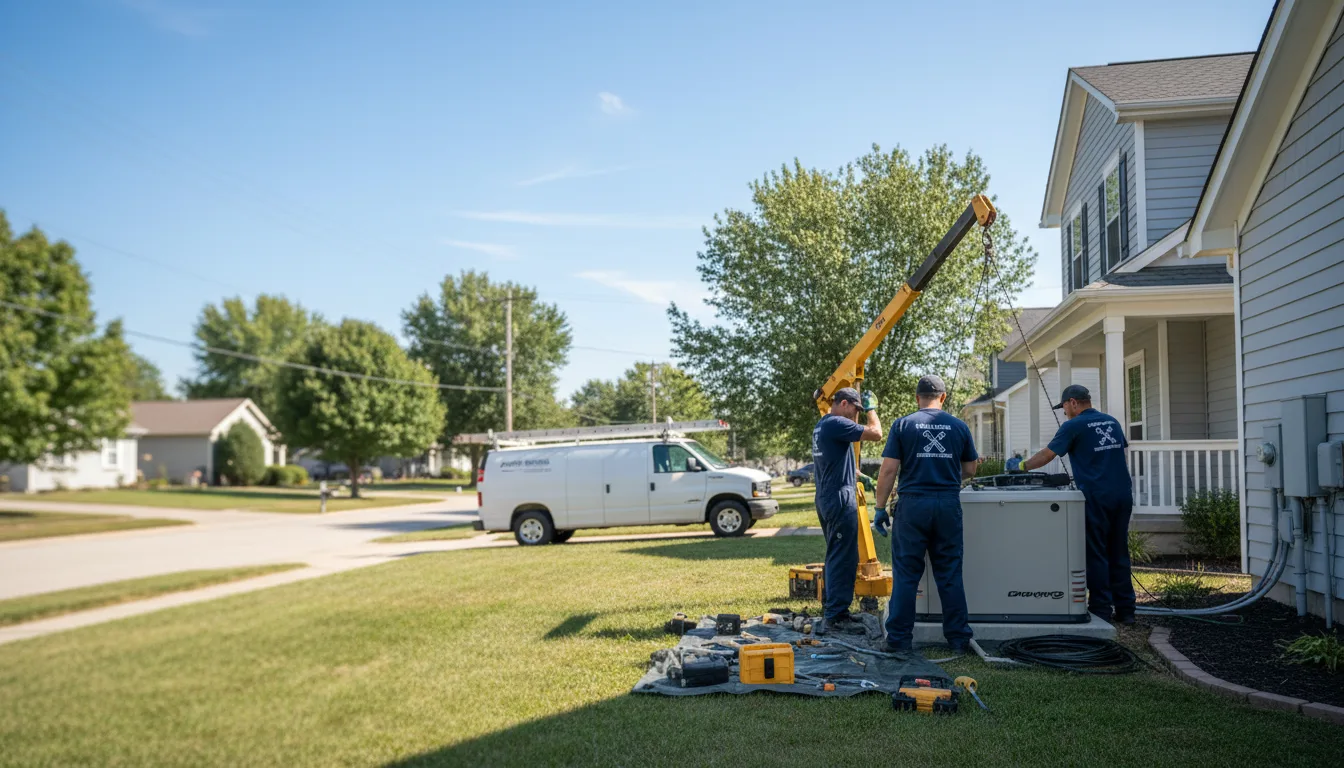 Generator Installation in Sidney, IL near me